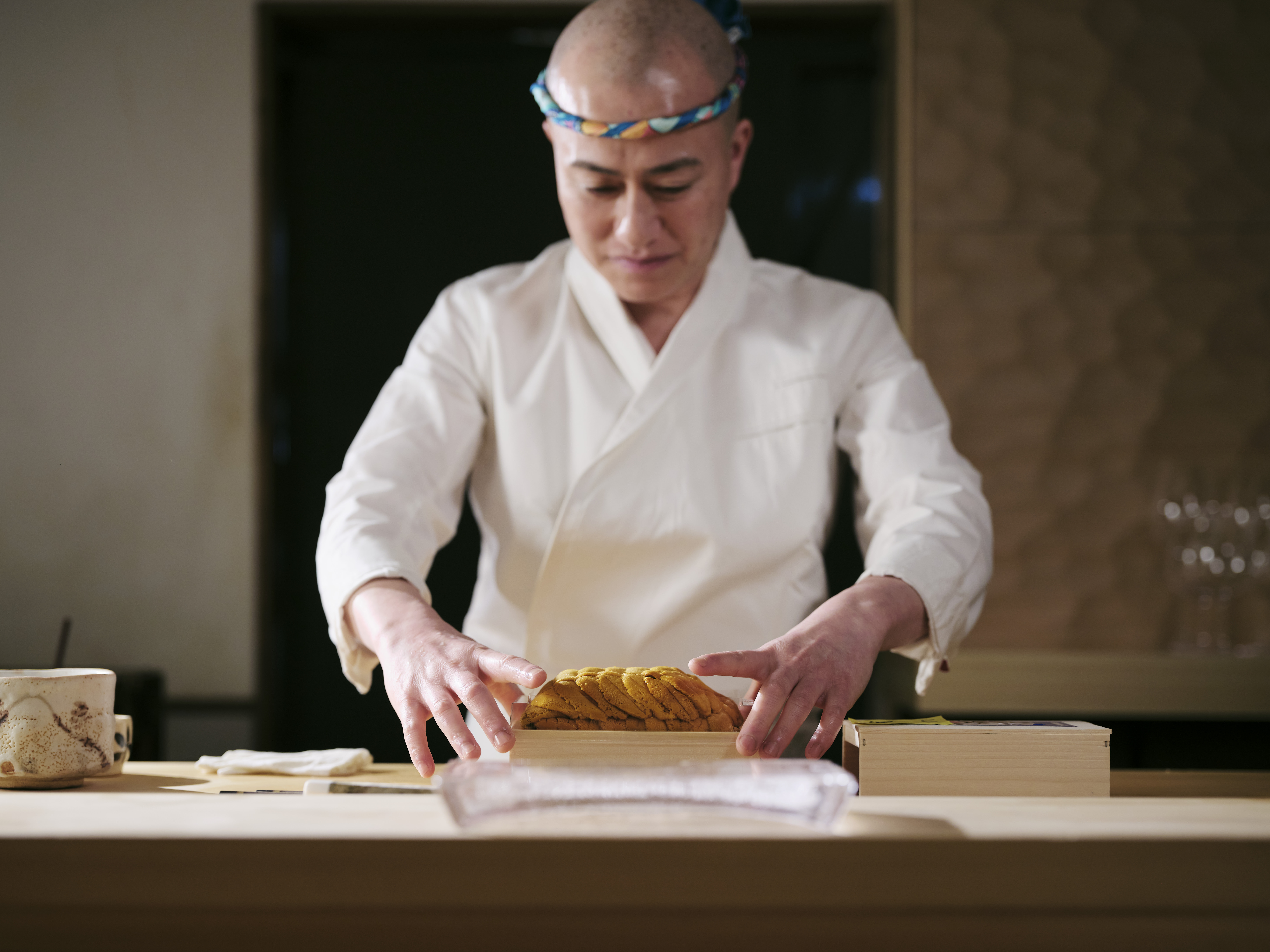 HADATE  RAW UNI FROM HOKKAIDO JAPAN